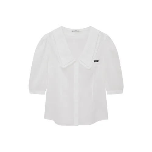 D'zzit Белые Женские Рубашки