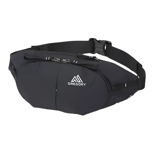 GREGORY Переработанный материал Sling Сумка Сумка через плечо Бананка Унисекс Черный Угольный