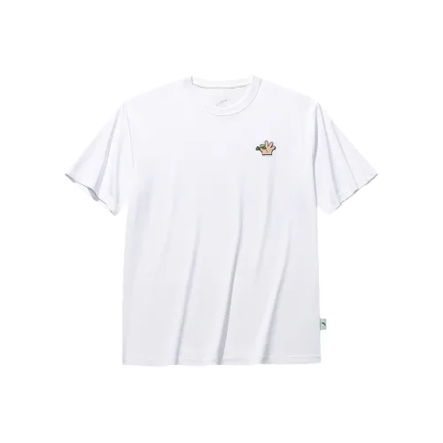 ANTA Life Collection T-Shirt Унисекс Снежно-белая