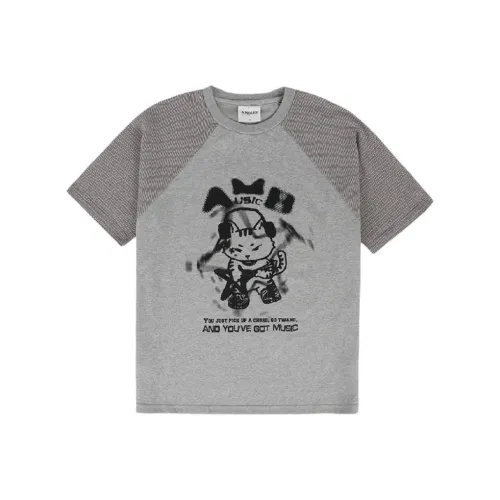 Ambler Серый Унисекс Футболка