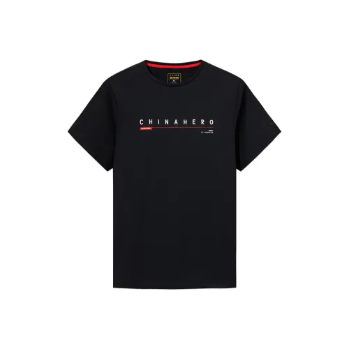 ANTA Variety Тренировки Коллекция T Рубашка Мужская Основной черный