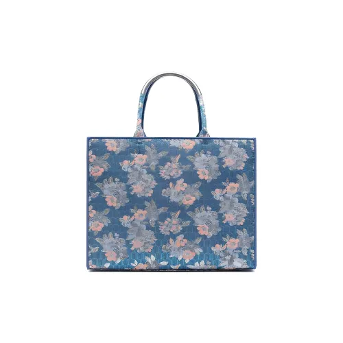 Furla Телячья кожа Тоут Сумка Сумка для покупок Сумка Женская Синяя