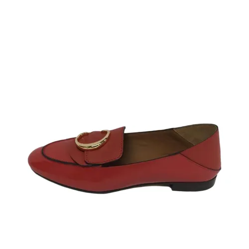 Chloé Женские повседневные туфли, красный, женские