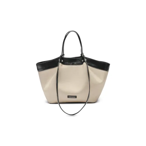 BELLE Искусственная кожа Сумка Женская Экрю Горчичный зеленый