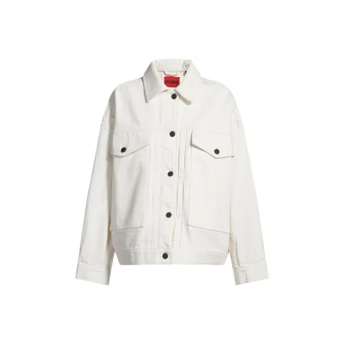 Hugo Boss Denim Jacket Женская Белая