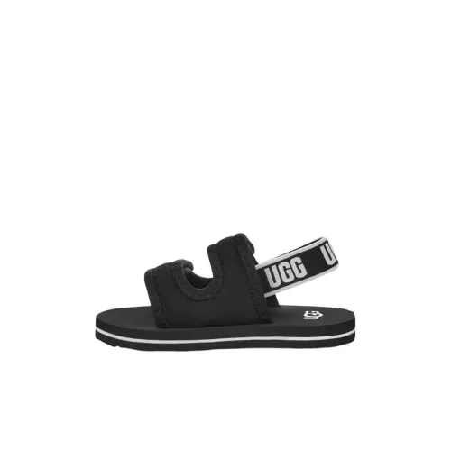 UGG Детские сандалии Черные Kids
