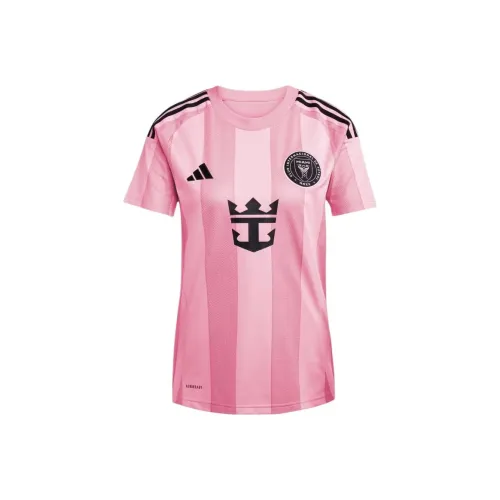 adidas clothing Розовые Женские Футболки