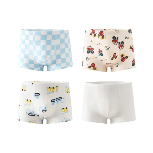 MIANQIXIONG Нижнее белье 4 шт для детей 3-7 лет