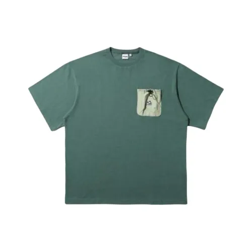 FILA Темно-зеленая унисекс футболка