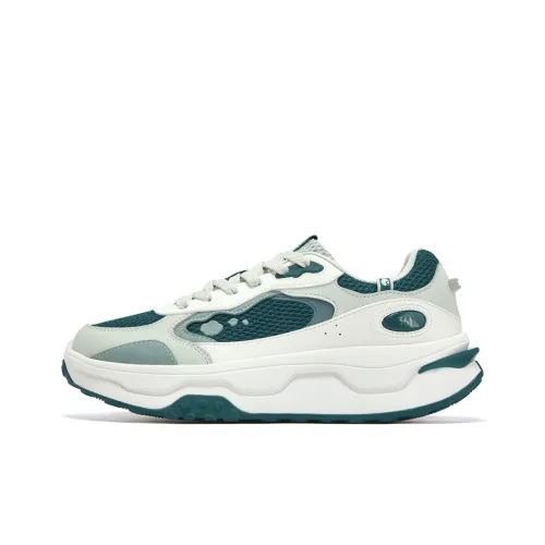 361° Peach Crisp Slip-resistant Abrasion-resistant Breathable Low-top Casual Men's Slate Gray Green