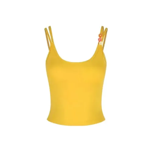 MIMOSA CHUR Желтая Женская Камисоль