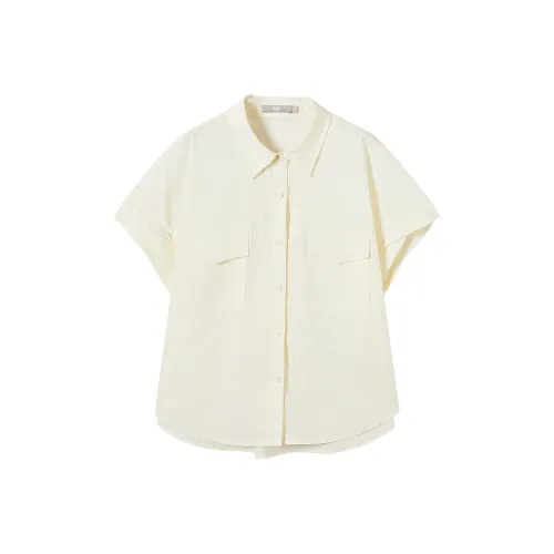 DIALOGUE Желто-кремовые Женские Рубашки