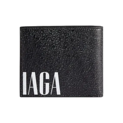 Balenciaga EDITOR Lambskin Wallet Men's Black