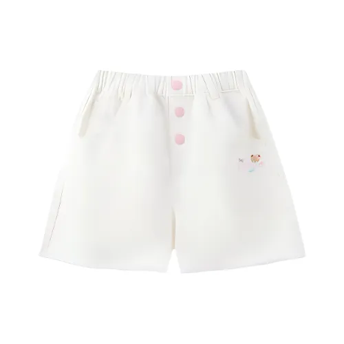 PAW IN PAW Обтрепанный край Шорты Children Возраст 3-7 лет Цвет Слоновая кость