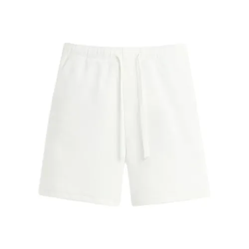 ZARA Морозный Белый Мужские Повседневные Шорты
