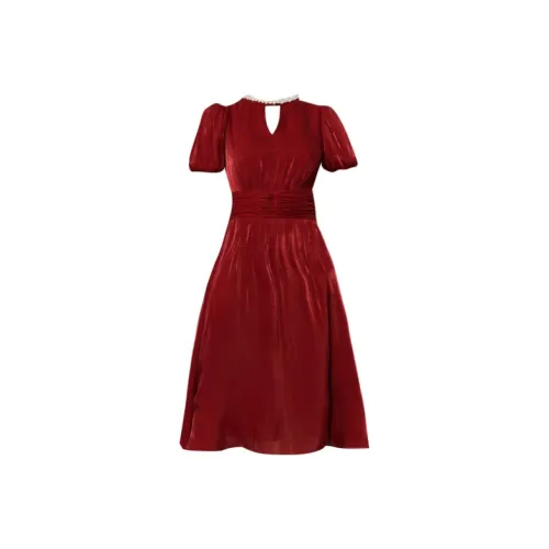 DPLAY Короткий рукав Платье Женское