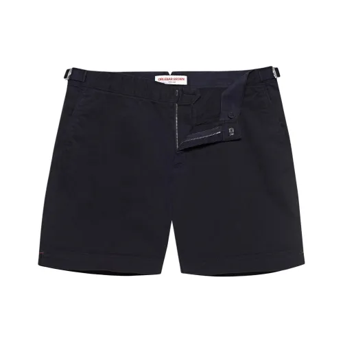 Orlebar Brown Night Iris Синий Мужские Повседневные Шорты