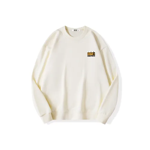 ONE PIECE Тяжелый Пуловер Свитшот Унисекс