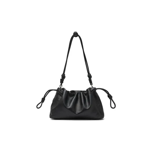 COCOEVA Sheepskin Cloud Bag Сумка через плечо Женская Черная Кофейная