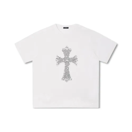 Menblero Белая Унисекс Футболка