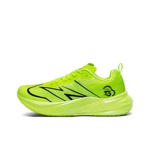 LPMX Беговые кроссовки Низкий верх Неоновый зеленый Унисекс