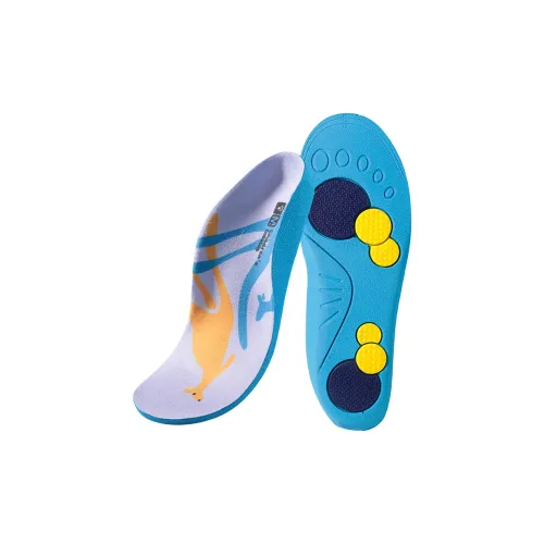 maigaole Гель+ПУ (полиуретан)+Fine Бархат Стельки Kids