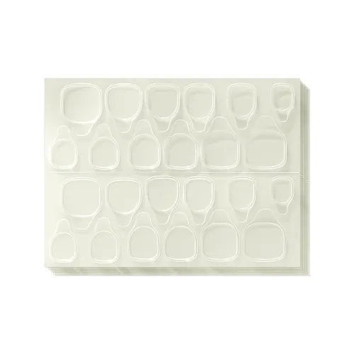 Goodgudi Улучшенный Очень тонкий Желе Лист Средний ЛАДДЕР Прозрачный Телесный