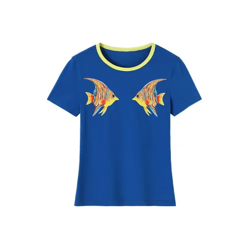 CONP Синяя Унисекс Футболка