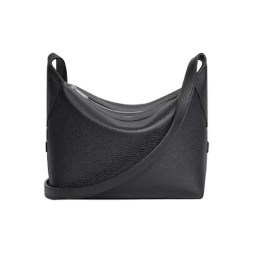 CELINE Телячья кожа Сумка через плечо Маленькая Женская Черная