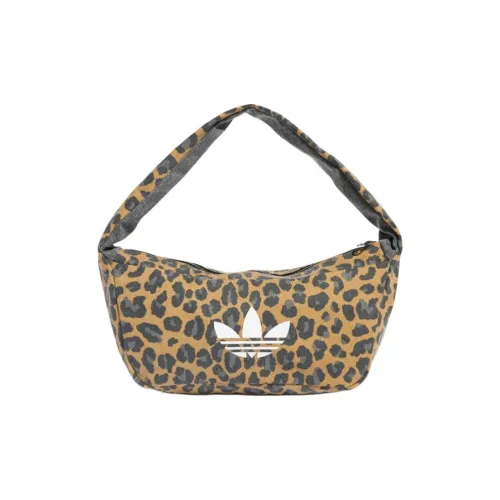 Adidas Originals Хлопок Плечевая сумка Сумка Маленькая Унисекс Бронза и Черный