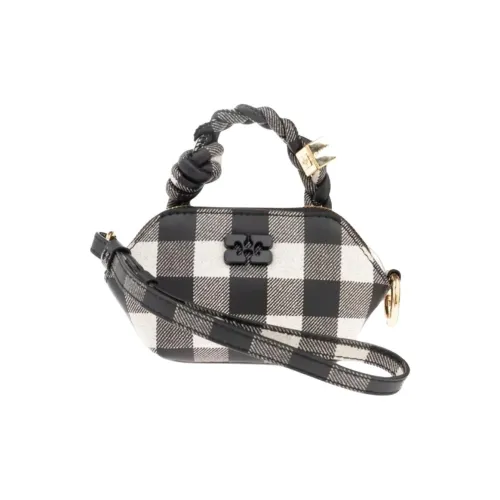 GANNI Переработанная кожа Сумка Маленькая Женская Черная