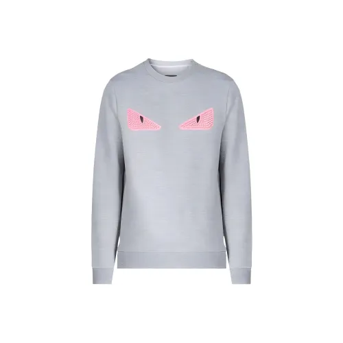 FENDI FW23 Свитшот Мужской Серый