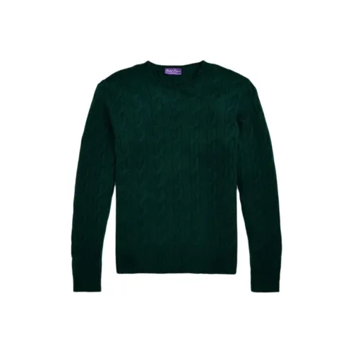 Ralph Lauren Purple Label Кашемировый свитер мужской армейский зеленый
