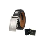 Матовый Gunmetal Застежка +95 Узор, Черный Ремешок (Вы Особенный Коробка)