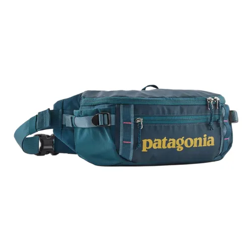 Patagonia Переработанный полиэстер бананка мужской приливно-голубой зеленый