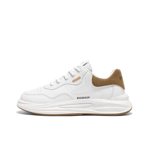 BIGWASP Противоскользящий Устойчивый к истиранию Увеличивающий высоту Легкий Низкий Топ Повседневный Мужской