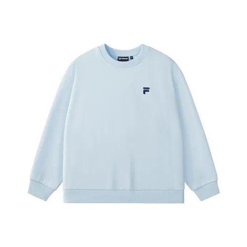 FILA FUSION FOB series Пуловер Толстовка Унисекс Jelly Синий