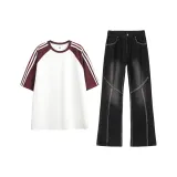 Красный белый