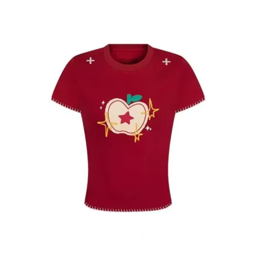 DANCANG Red Женские Футболки