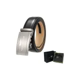 Матовый Gunmetal, застежка 60 текстура, черный ремешок 268, желтая подкладочная ткань (темно-синий, коробка)