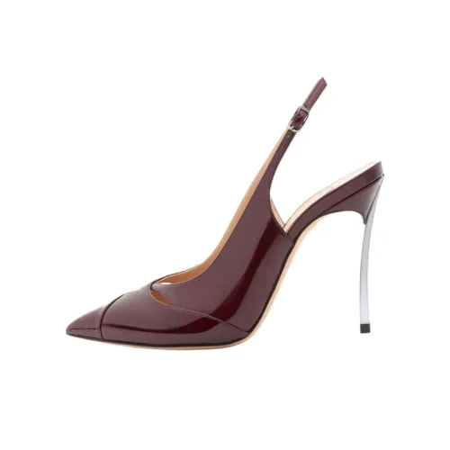 Casadei Высокие каблуки Бургундский Женские