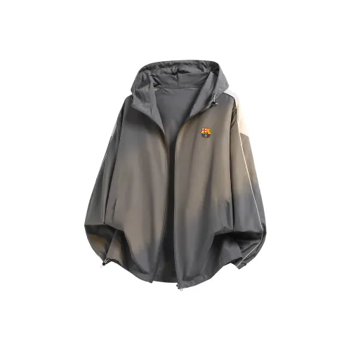 FCB ARCELONA Дышащий Быстросохнущий Охлаждающий Защита от ультрафиолета Одежда с защитой от солнца Унисекс