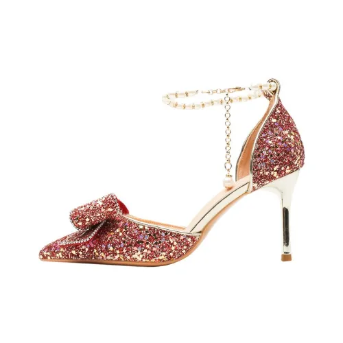 GOSO Высокие каблуки Красный Женские