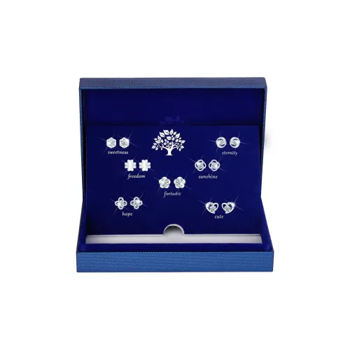 HUAYING Серебро S925 Серьги-гвоздики Женские