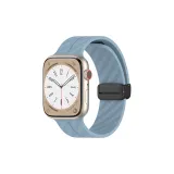 Далекая Небесная Лазурь, Магнитная Застежка, Углеродное Волокно, Узор Groove, Стиль