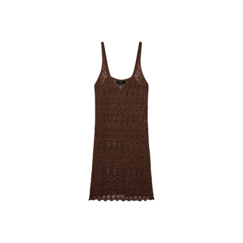 ZARA Коричневый Женские Слиплатья