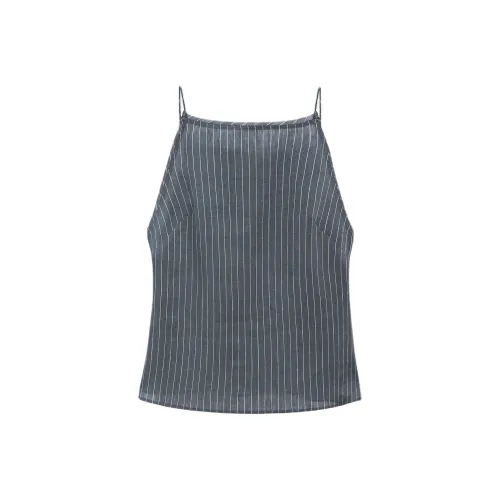 Massimo Dutti Синие Женские Камисоли