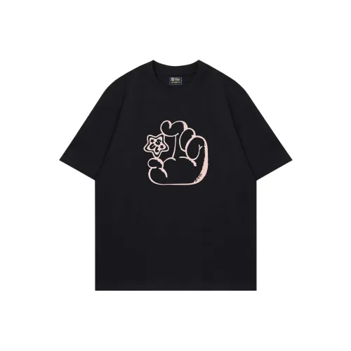 STAY UP LATE T-Shirt Унисекс Черный