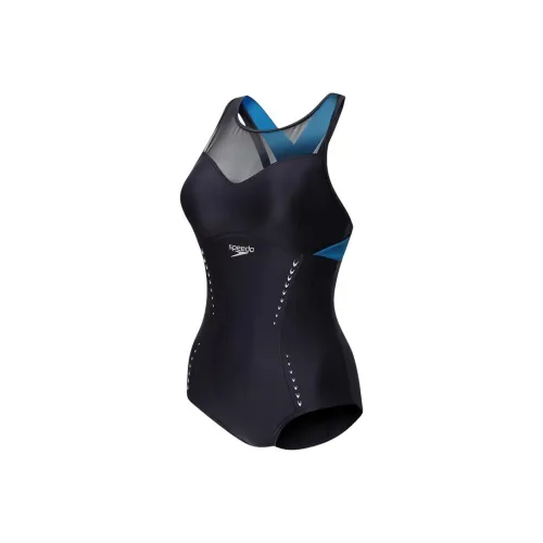 Speedo One-Piece Купальник Женский Черный Синий