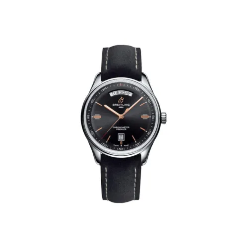 BREITLING Автоматический Механический Часы с Календарем Воскресенья 40 Collection Мужские Часы